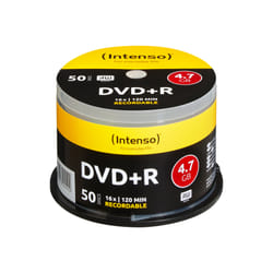 Intenso 4111155 DVD vergine 4,7 GB DVD+R 50 pz