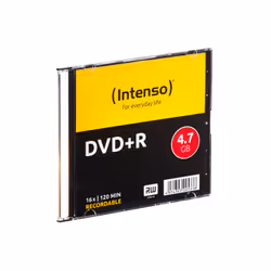 Intenso DVD+R 4.7 GB 16x 4,7 GB 10 pz