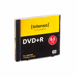 Intenso DVD+R 8.5GB, DL, 8x 8,5 GB DVD+R DL 5 pz