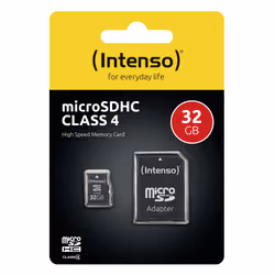 Intenso 3403480 memoria flash 32 GB MicroSDHC Classe 4 - Vista aggiuntiva 4