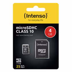 Intenso 4 GB MicroSDHC Classe 10 - Vista aggiuntiva 4