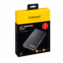 Intenso 2.5" Memory Play USB 3.0 1 TB disco rigido esterno 5400 Giri/min 2.5" Micro-USB B 3.2 Gen 1 (3.1 Gen 1) Nero - Vista aggiuntiva 6