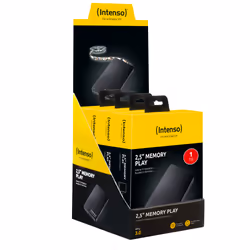 Intenso 2.5" Memory Play USB 3.0 1 TB disco rigido esterno 5400 Giri/min 2.5" Micro-USB B 3.2 Gen 1 (3.1 Gen 1) Nero - Vista aggiuntiva 7