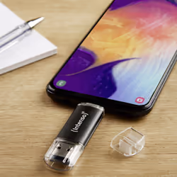 Intenso 3539480 unità flash USB 32 GB USB Type-A / USB Type-C 3.2 Gen 1 (3.1 Gen 1) Antracite - Vista aggiuntiva 4