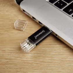 Intenso 3539480 unità flash USB 32 GB USB Type-A / USB Type-C 3.2 Gen 1 (3.1 Gen 1) Antracite - Vista aggiuntiva 5