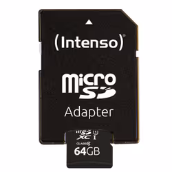 Intenso 3424490 memoria flash 64 GB MicroSD UHS-I Classe 10 - Vista aggiuntiva 4