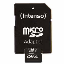 Intenso microSD 256 GB UHS-I Perf CL10| Performance Classe 10 - Vista aggiuntiva 4
