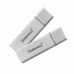 Intenso Ultra Line 2 x 64GB, 64 GB, USB tipo A, 3.2 Gen 1 (3.1 Gen 1), 70 MB/s, Cuffia, Argento