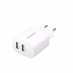 Intenso POWER ADAPTER 2XUSB-A/7802412, Interno, AC, 5 V, Bianco