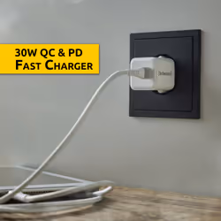 Intenso POWER ADAPTER USB-C GAN/7803022 Universale Bianco AC Ricarica rapida Interno - Vista aggiuntiva 6