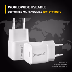 Intenso 7803032 Caricabatterie per dispositivi mobili Power bank, Tablet, Telefono, Universale Bianco AC Ricarica rapida Interno - Vista aggiuntiva 6