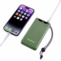 Intenso 7332037 batteria portatile Polimeri di litio (LiPo) 10000 mAh Verde - Vista aggiuntiva 5