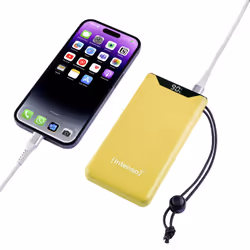 Intenso 7332039 batteria portatile Polimeri di litio (LiPo) 10000 mAh Giallo - Vista aggiuntiva 5