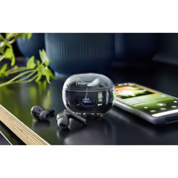Intenso Buds Earphone Plus T310AE Black Cuffie True Wireless Stereo (TWS) In-ear Chiamate/Musica/Sport/Tutti i giorni USB tipo-C Bluetooth Nero - Vista aggiuntiva 6