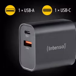 Intenso 7803010 adattatore e invertitore Interno 30 W Nero - Vista aggiuntiva 4
