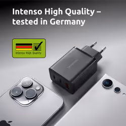 Intenso 7806510 adattatore e invertitore Interno 65 W Nero - Vista aggiuntiva 7