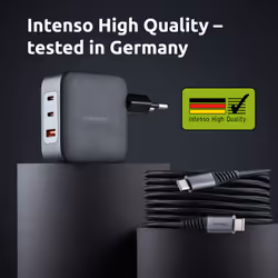 Intenso 7810010 adattatore e invertitore Interno 100 W Nero - Vista aggiuntiva 7