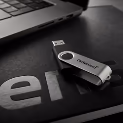 Intenso USB 32 GB OFFICE LINE 3.2 Gen1 Silver-Black unità flash USB USB tipo A 3.2 Gen 1 (3.1 Gen 1) Nero, Argento - Vista aggiuntiva 6