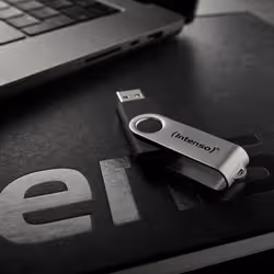 Intenso USB 256GB OFFICE LINE 3.2 Gen1 Silver-Black unità flash USB USB tipo A 3.2 Gen 1 (3.1 Gen 1) Nero, Argento - Vista aggiuntiva 6