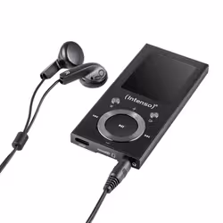 Intenso Lettore MP3 Video Scooter BT 64 GB – Bluetooth 5.0, display LCD da 1,8", USB-C, lettore di schede microSD, autonomia 18 ore, lettore musicale e video, nero - Vista aggiuntiva 2