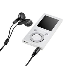 Intenso Lettore MP3 Video Scooter BT 64 GB – Bluetooth 5.0, display LCD da 1,8", USB-C, lettore di schede microSD, autonomia 18 ore, lettore musicale e video, bianco