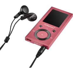 Intenso Video Scooter BT MP3-Player 64 GB - Bluetooth 5.0, Display LCD da 1,8", USB-C, lettore di schede microSD, 18 ore di autonomia, lettore musicale e video, Rosa
