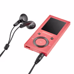 Intenso Video Scooter BT MP3-Player 64 GB - Bluetooth 5.0, Display LCD da 1,8", USB-C, lettore di schede microSD, 18 ore di autonomia, lettore musicale e video, Rosa - Vista aggiuntiva 2