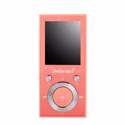 Intenso Video Scooter BT MP3-Player 64 GB - Bluetooth 5.0, Display LCD da 1,8", USB-C, lettore di schede microSD, 18 ore di autonomia, lettore musicale e video, Rosa - Vista aggiuntiva 4