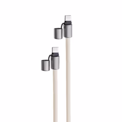 Intenso Handykette als Lade- + Datenkabel USB-C bis 1,65m beige cavo USB USB C - Vista aggiuntiva 3