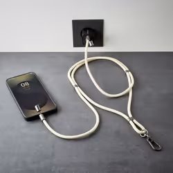 Intenso Handykette als Lade- + Datenkabel USB-C bis 1,65m beige cavo USB USB C - Vista aggiuntiva 8