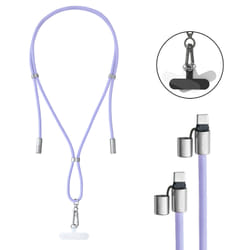 Intenso Handykette als Lade- + Datenkabel USB-C bis 1,65m lila cavo USB USB C Viola