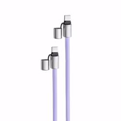 Intenso Handykette als Lade- + Datenkabel USB-C bis 1,65m lila cavo USB USB C Viola - Vista aggiuntiva 3