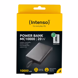 Intenso Powerbank MC10000 con cavo USB-C integrato e retro magnetico, 10.000 mAh, 20 Watt - Vista aggiuntiva 3