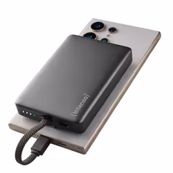 Intenso Powerbank MC10000 con cavo USB-C integrato e retro magnetico, 10.000 mAh, 20 Watt - Vista aggiuntiva 6