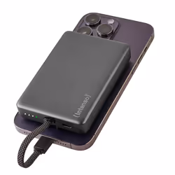 Intenso Powerbank MC10000 con cavo USB-C integrato e retro magnetico, 10.000 mAh, 20 Watt - Vista aggiuntiva 7