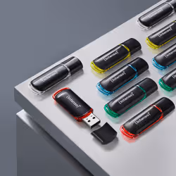 Intenso 3511561 unità flash USB 8 GB USB tipo A 2.0 Nero, Rosso, Verde, Trasparente, Giallo, Blu - Vista aggiuntiva 5