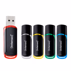 Intenso 3511575 unità flash USB 16 GB USB tipo A 2.0 Nero, Rosso, Verde, Trasparente, Giallo, Blu - Vista aggiuntiva 2