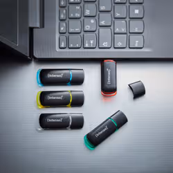 Intenso 3511585 unità flash USB 32 GB USB tipo A 2.0 Nero, Rosso, Verde, Trasparente, Giallo, Blu - Vista aggiuntiva 4