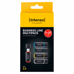 Intenso 3511585 unità flash USB 32 GB USB tipo A 2.0 Nero, Rosso, Verde, Trasparente, Giallo, Blu - Vista aggiuntiva 7