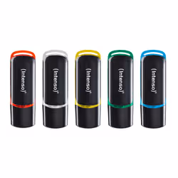 Intenso 3511595 unità flash USB 64 GB USB tipo A 2.0 Nero, Rosso, Verde, Trasparente, Giallo, Blu - Vista aggiuntiva 3