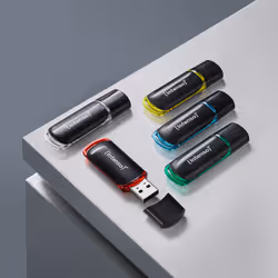 Intenso 3511595 unità flash USB 64 GB USB tipo A 2.0 Nero, Rosso, Verde, Trasparente, Giallo, Blu - Vista aggiuntiva 6