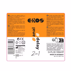 EROS *Anal Delay* 2 in 1 0,1 l Lubrificante - Vista aggiuntiva 4