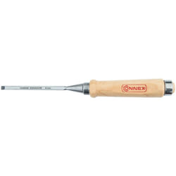 Max Power - Scalpello Angoli Smussati Lama in Acciaio 8 - 30 mm Manico in Legno Masidef - Formato: 26 mm