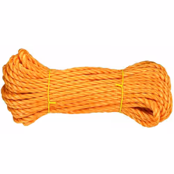 In Polipropilene A 3 Trefoli Ritorti A Norma En 699 Galleggiante Resistente Ai Raggi Uv Non Scolorisce D. 8 Mm. - Lunghezza 3 ...