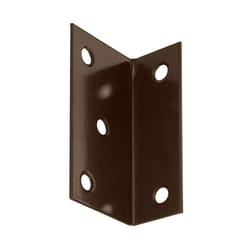 Masidef Lastrina angolare plastificata 75x40x25 mm marrone