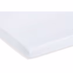 Pinolino Kinderträume 540024-7D lenzuolo per culla Cotone Rosa, Bianco Lenzuolo elasticizzato per culla
