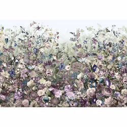Trenddeko Botanica, Multicolore, Immagine, Camera da letto, Soggiorno, Motivo floreale, Parete, 2,48 m