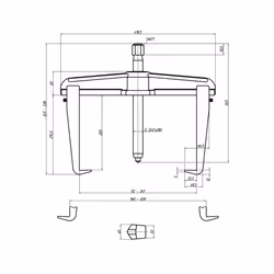 Gedore 1.06/3A1-B 1 strumenti