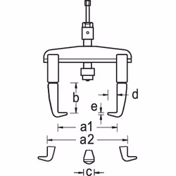 Gedore 1.07/4A1-B-HSP3 1 strumenti