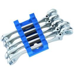 Condor - serie 5pz set chiavi aperte snodate per circuiti 8-12mm tubi freni